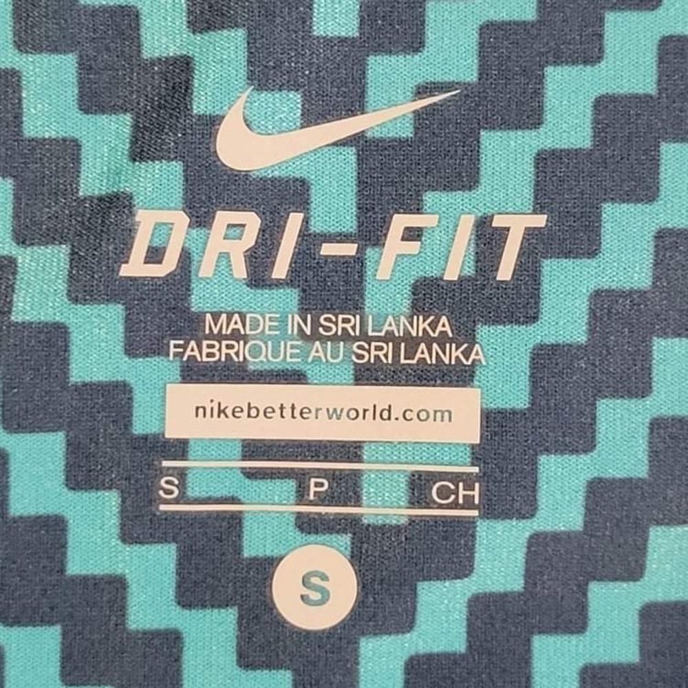 Nike Dri-Fit Legend 2.0 Training Zigzag Capri Leggings Womens Small 614291-383 - Picture 5 of 8